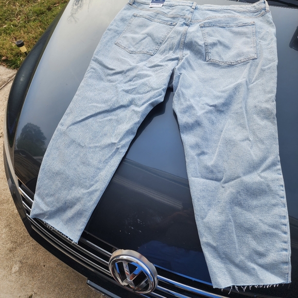 Old Navy Distressed Jeans Pants 👖 O.G. Straight Ankle High-rise - Picture 7 of 14